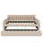 Full-Sized Daybed Including A Built-In Pull-Out Trundle-640137898