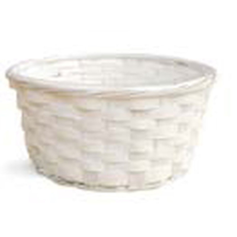 Panier à mèche rond, H 4 po x l 8 po x P 8 po