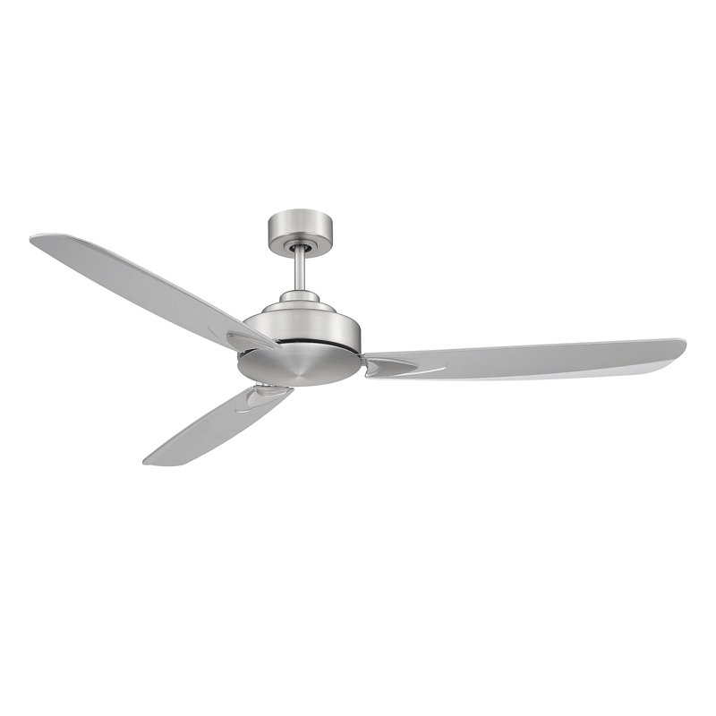 Ohare 58'' Ceiling Fan in Brushed Nickel, Brushed Nickel