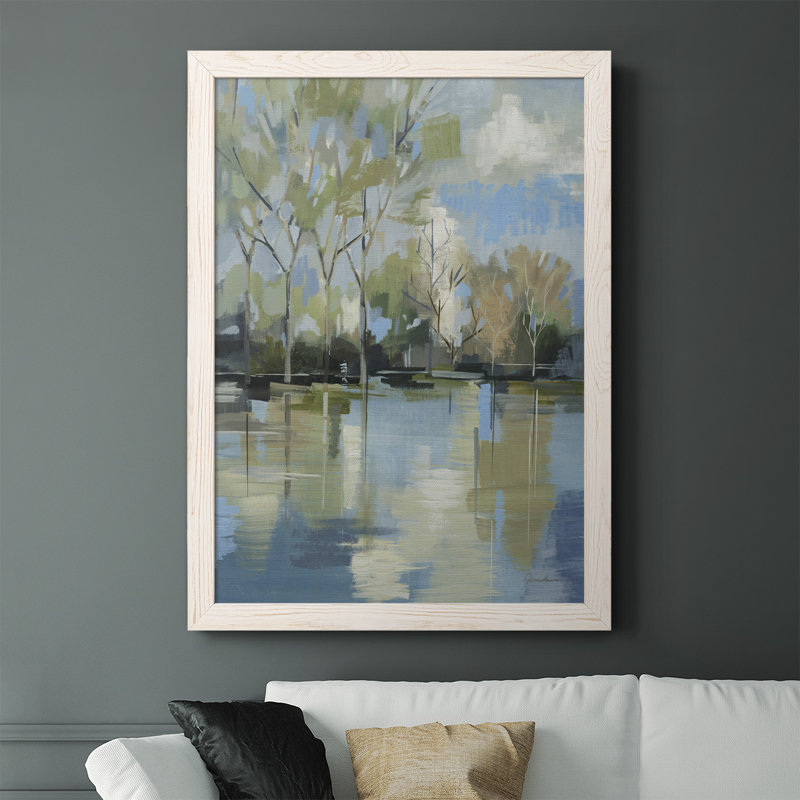 «Enchanted Forest II», reproduction d'art sur toile simple, Blanc, H 37,5 po x l 27,5 po x P 1 po