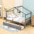 Souris Wood Daybed with 2 Big Drawers-190186855-190186858