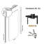Porte de garde-manger intérieure avec panneau à âme pleine et porte de garde-manger à assemblage rapide-124325026-124325024