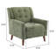Fauteuil en polyester touffeté de 81,99 cm de large Greenmont-121845627