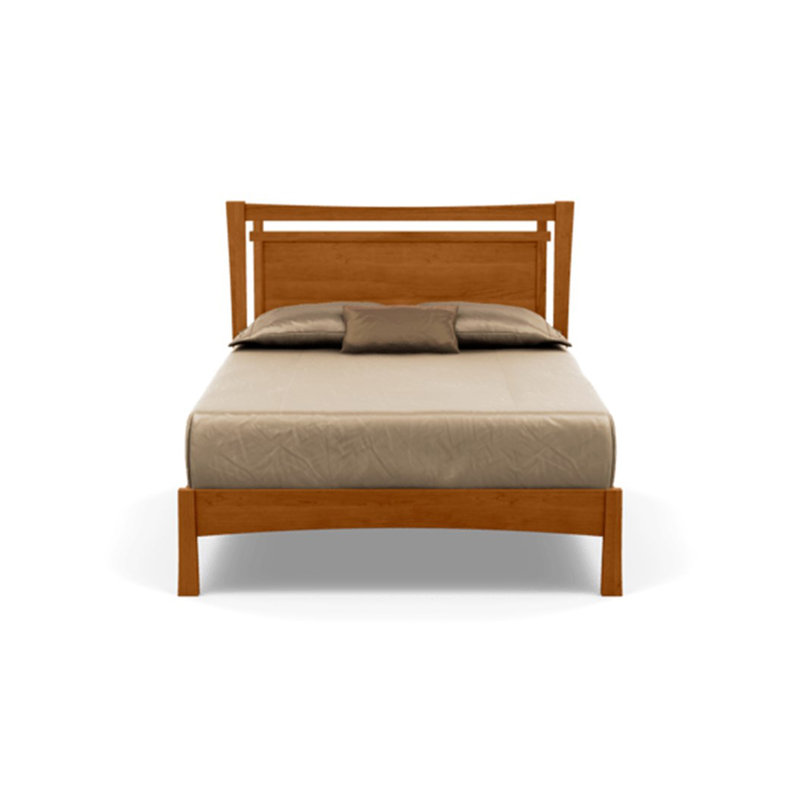 Monterey Solid Wood Platform Bed, King, Autumn Cherry, Conventional