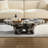 Butterfly design style coffee table