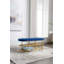 Banc de rangement en velours Rosheda-983446030
