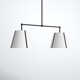 Altman 4 Light Silk Dimmable Pendant