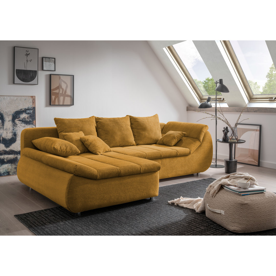 Ecksofa Aliyan mit Bettfunktion