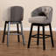 Tabouret de bar pivotant 31 po Yehiel-1921644974