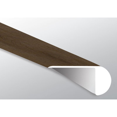 Moulure de nez de marche en vinyle de luxe T 1,03 po x L 94 po x l 2,23 po Brookmont