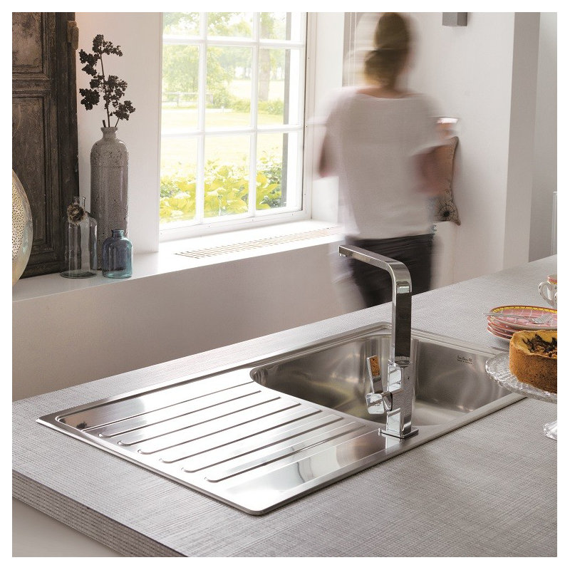 100cm x 50cm Inset Kitchen Sink