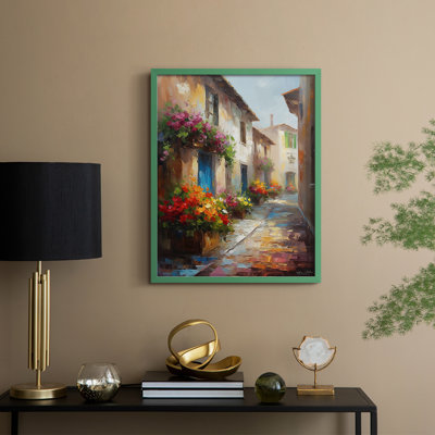NAUTICAL Series DLV III, reproduction d'art encadrée - bois massif
