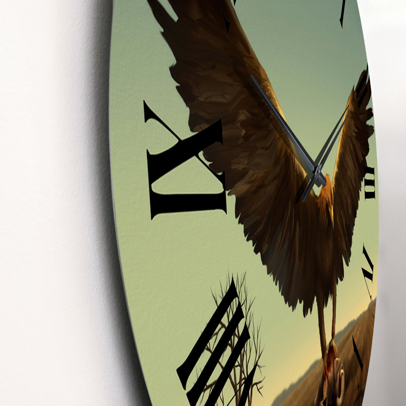 Horloge murale rocaille, Surdimensionné