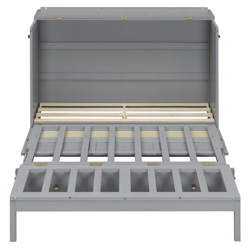 Lit escamotable avec grands tiroirs Murphy, Gray