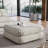 Jubilee Modular Performance Velvet Ottoman-104318356