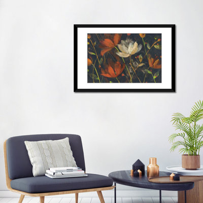« moonlight jardin i », reproduction sur toile tendue