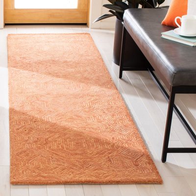 Ahmora Hand Tufted Wool Abstract Rug