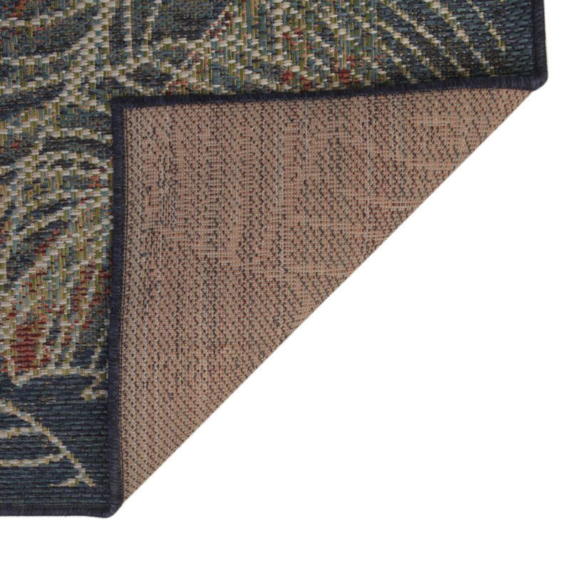 Torrence Floral Machine Woven Area Rug , Runner 2' x 4'