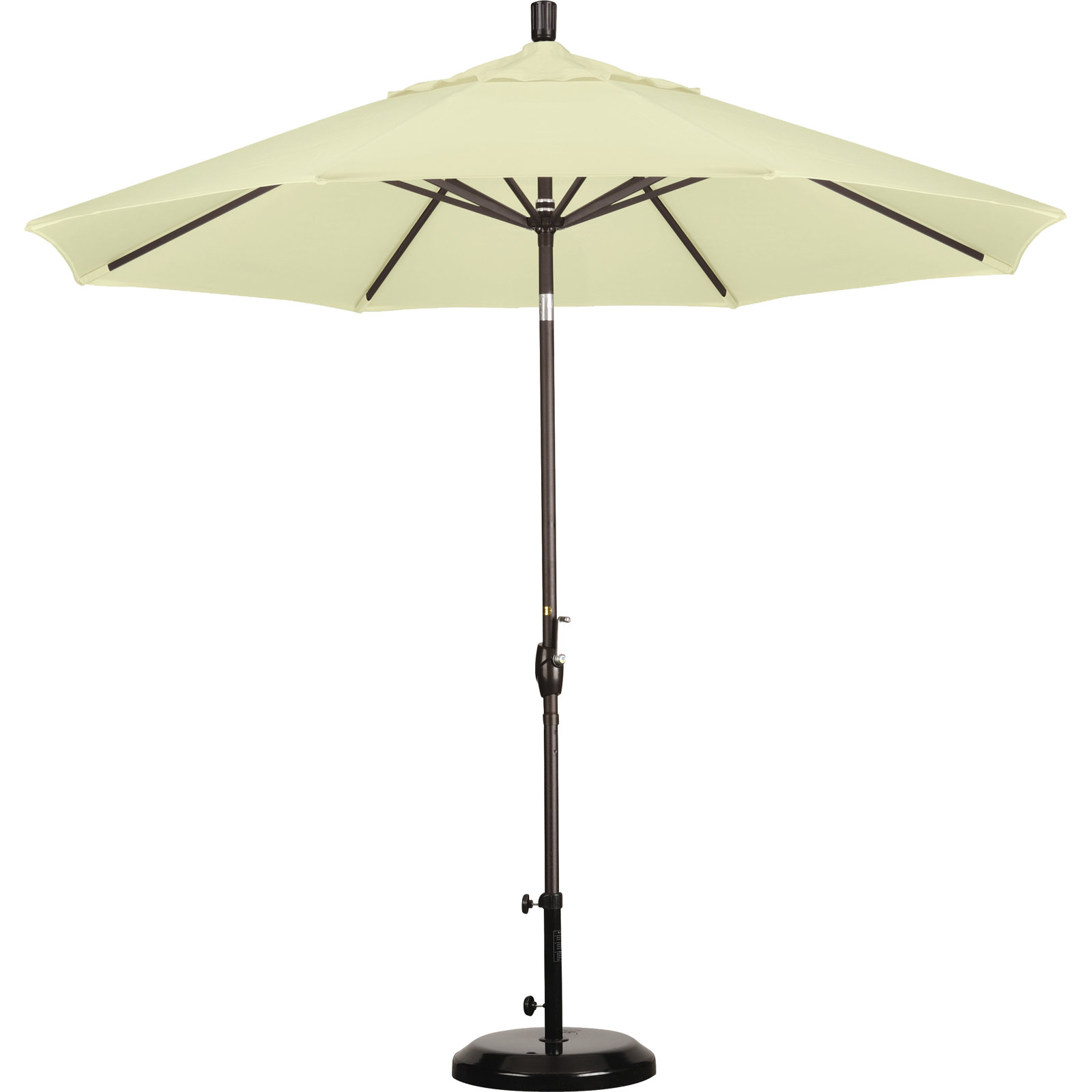Iuka 108'' Outdoor Umbrella, Canvas Canvas Sunbrella® Canvas