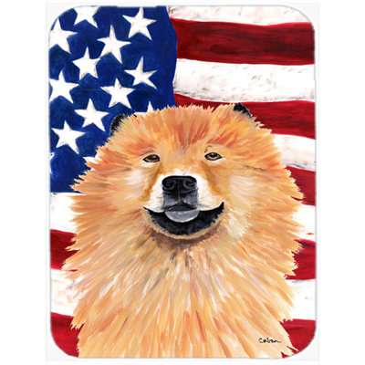 Patriotic Glass Cutting Board