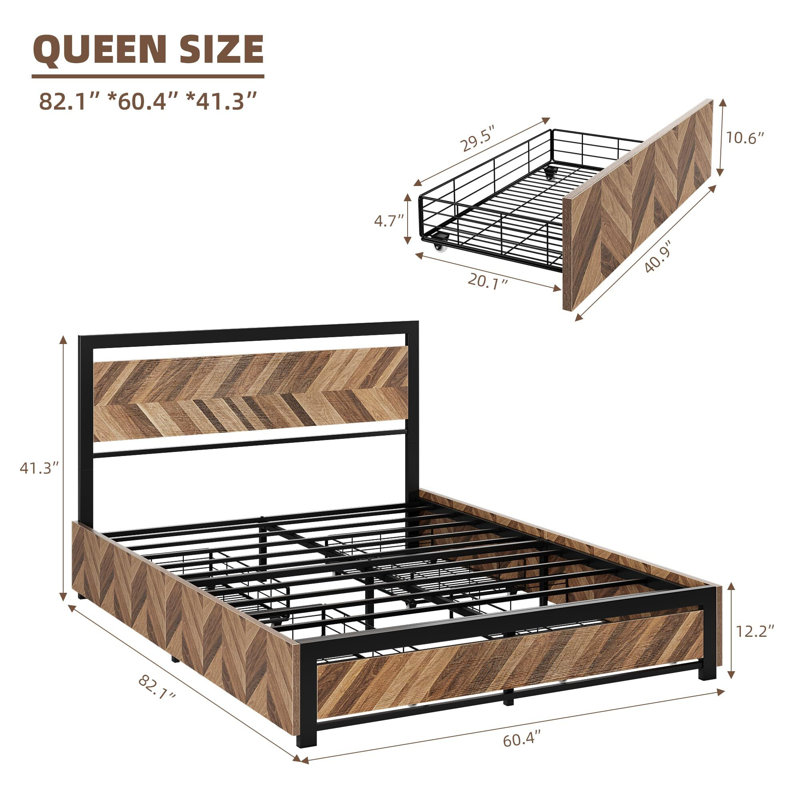 Bed, Queen