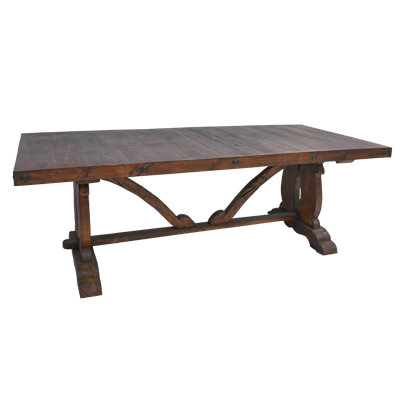 Solid Wood Rectangular Dining Table (97")