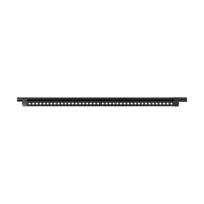 Tête de rail à angle de 270 degrés DEL, Noir, H 1,5 po x l 1,5 po x P 44,75 po