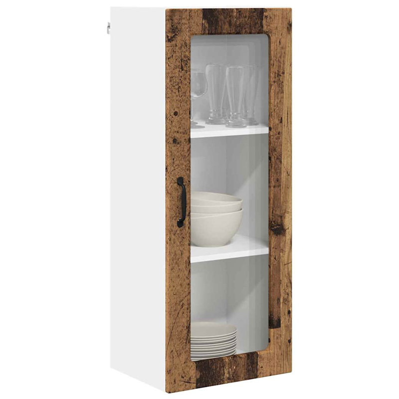 Vidaxl Kitchen Wall Cabinet White 40 X 31 X 100 Cm Engineered Wood, Old Wood