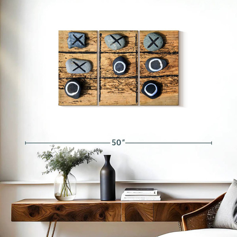 Senne Tic Tac Toe Game, 20" H x 33" W
