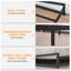 Grand lit plateforme 15 po Disbrow-134895875