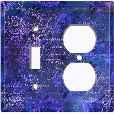 2 - Gang Combination Standard Wall Plate