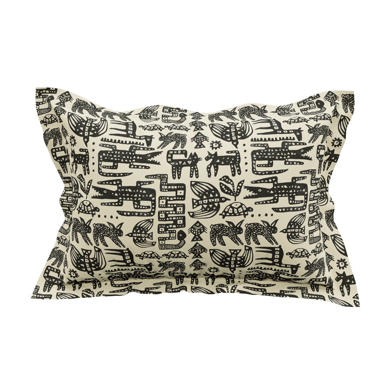 Twycross Cotton Animal Print Duvet Cover Set with Pillowcases Included, Super King Duvet Cover  + 2 Pillowcases