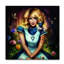 «Alice au pays des merveilles», impression sur toile tendue-23093330