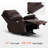 Pantazi Wide Seat Power Recliner Lift Assist Chair, Faux Leather-850831944