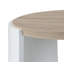 Table basse en chêne et blanc Zoma