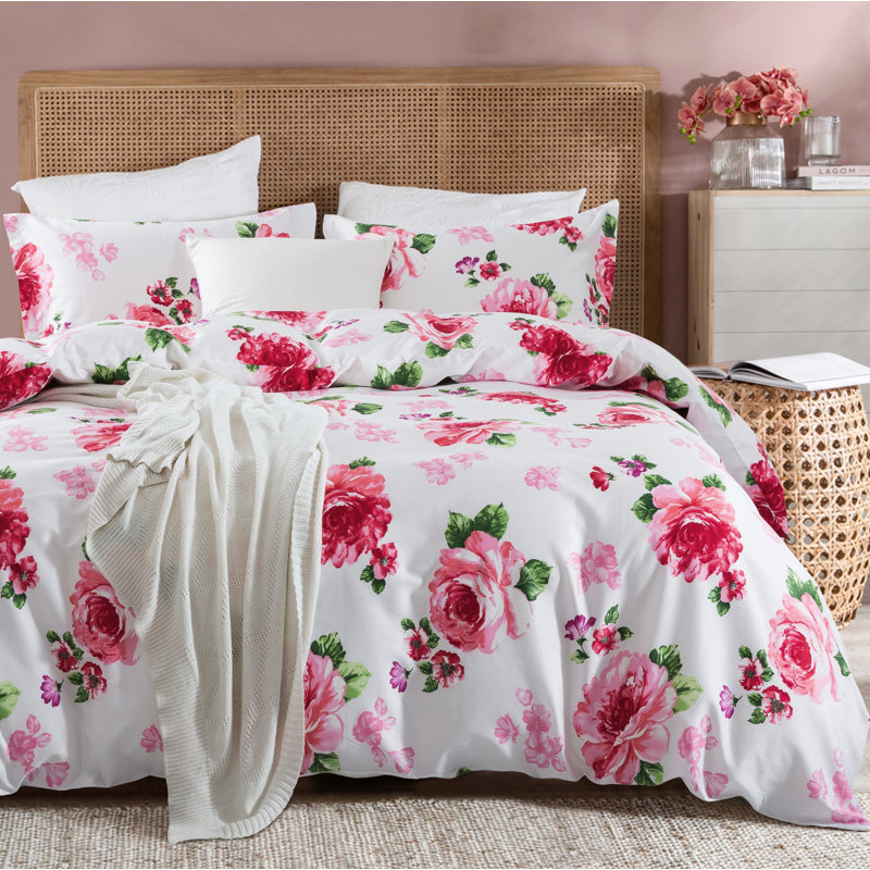 Ensemble de housse de couette , Housse de couette grand et 2 taies décoratives