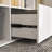 Flosi 72.4'' W Height Adjustable U-shaped Computer Desk with Drawer and Cabinet
