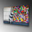 Superbe peinture murale en verre trempé 27,6 po x 39,4 po | 100% verre trempé, épaisseur: 0,16 pouce | Décoration élégante pour le salon ou le bureau, durable et facile à nettoyer, idée de cadeau parfaite