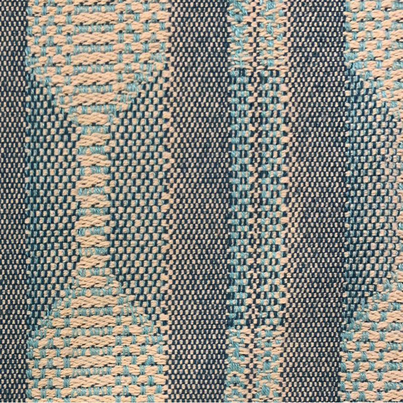 Lake Geometric Outdoor Reversible Throw Pillow, 12" x 20"