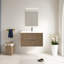 Meuble-lavabo flottant avec lavabo simple blanc Maxbano-1446211845-1452297711