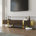 Dark Brown Wood/Gold