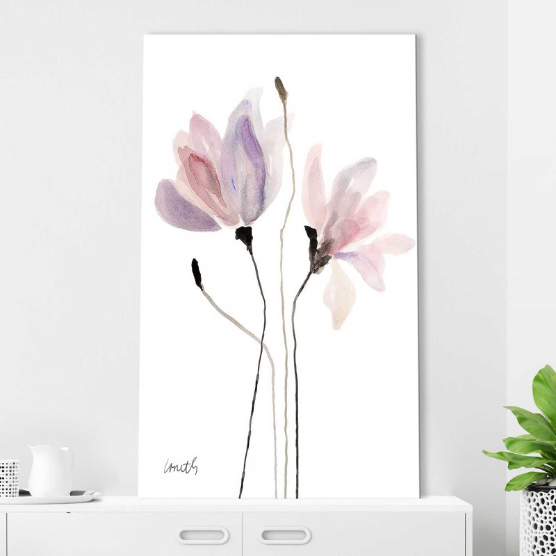 Floral Sway III par Lanie Loreth - reproduction d'art, Toile tendue, H 60 po x l 36 po x P 1,5 po