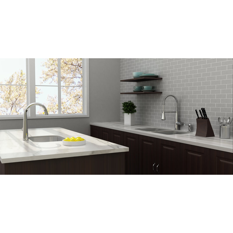 American Standard Edgewater Pull Down Kitchen Faucet, Polished Chrome