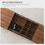Extendable Storage Coffee Table - Sliding Extension 120-208cm (47-82"), Walnut MDF Top & Metal Frame, Modern Minimalist Style