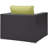 Convene Wicker Rattan Outdoor Patio Arm Chair with Cushions-84670108
