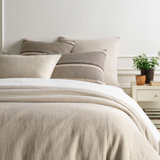 Stone Washed Linen Duvet Cover