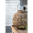 Coconio Wood Lattice Lantern-Tapered