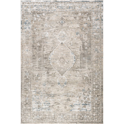 Graciela Medallion Fringe Area Rug
