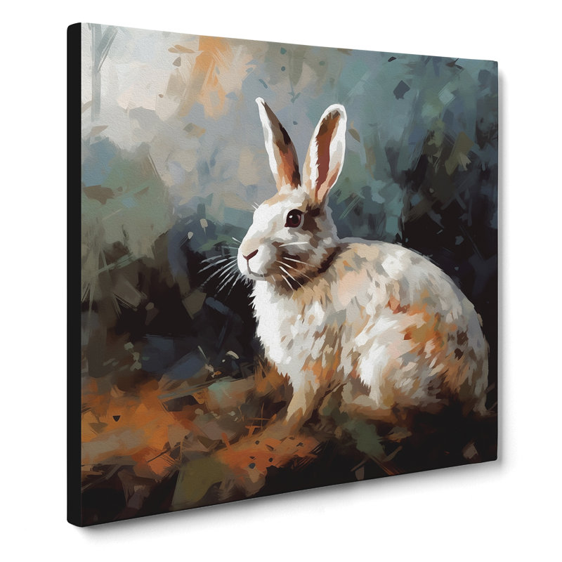 Rabbit Impressionism No.1 - No Frame Print