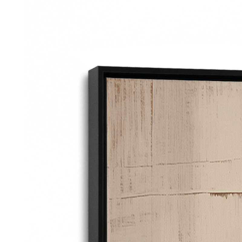 «Copperplate Chronicles», reproduction sur toile, H 12,75 po x l 12,75 po x P 1,75 po, Cadre flottant noir satiné, 1